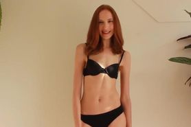 Online Casting Video from a German Model