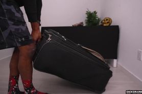 cute girl in suitcase fucked