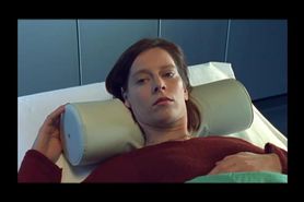German actress having a Mammogram