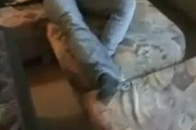 Young German Couple Play and Fuck at Home