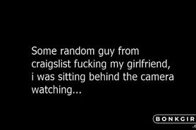 Very Cute Blonde Girl with Stranger 2