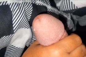 Sleeping Handjob With Huge Cumshot