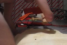 stuffing my butt with anal toys