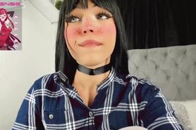 Sexy T-Girl with nice ass in a WebCam Show Part4