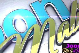 Horny big tits Asian teen Joon Mali fucked herself afte