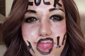 My face