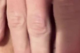 fingering my tight ass hole