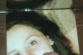 My second cumtribute to Carolinemccarthy