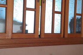 My leaher skirt and bodysuit