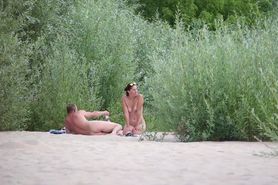 Cool girl has nude beaches