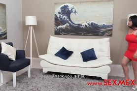 Mentally handicapped nephew creampie busty aunt