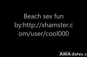 hot beach sex