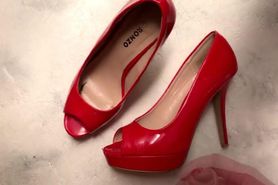 red pumps