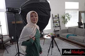 Big dick photographer fucked hard horny Arab teen with 