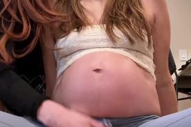 Pregnant squirt