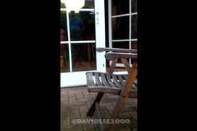 David Lee in backyard2