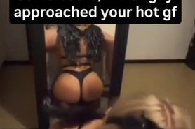Slut Girlfriend cheats on her Boyfriend at Halloween pa