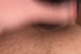 Sock on cock Jerk