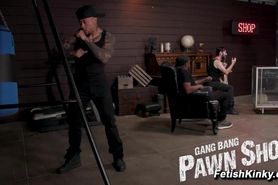 Isabella Nice Gets Gang Banged by Multiple Men to Pay O