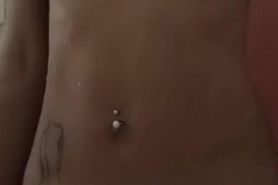 Horny latina masturbation