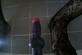 Inserting into anus while sucking nipples