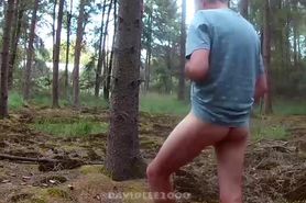 German daddy in the woods