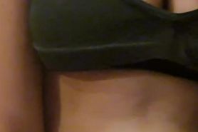 Indian Desi Teenager Hinal boobs pressing