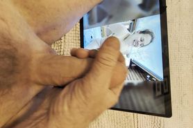 Jen causes heavy stroking