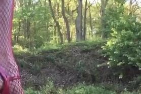 a sissy piss outside 4563