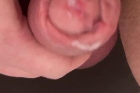 Playing with my precum