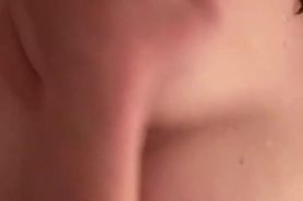 Amber needs her pussy rubbed every shower