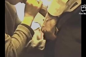 Vegas Debbie sucking her EXs huge black cock