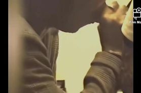 Vegas Debbie sucking her EXs huge black cock