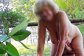 Part 3 of 3 she fucks and walks in the open