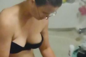 Getting dressed