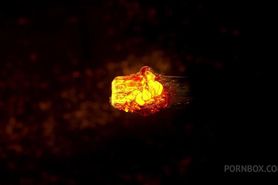 Big Ass Big Tits Brunette Beauty Teen get Anally at Hom