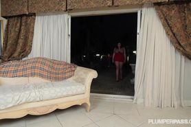 Ava Huge Boobs Big Ass Tall BBW with Glasses Fucked by 