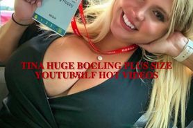 Tina Huge Boobs Traveling Plus Size Youtuber Sexy Milf 