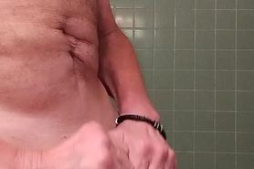 Gray Panty Gusset Cum