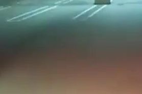 Lil Whitegirl Sucking BBC in Parking Lot