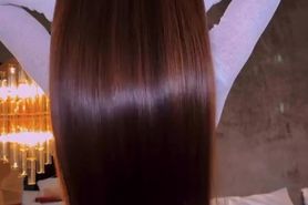 A dream to fuck her hair