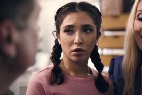 Teaching Her Threesome