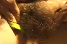 Diana Roth tattoo hairy MILF with white stud