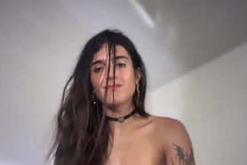 Captivating Brunette Tgirl Part 1