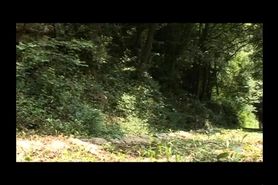 Nature brings dad and italian-daughter very close