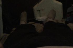 FatAssSmallDick Pov small dick jerk off and cums orgasm