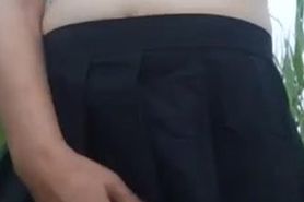 Outdoor masturbation