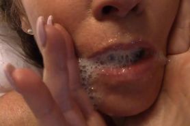 I swallow it all like a good girl