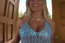 Anna Nova in a gang bang with six black men
