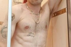 a gay man cum in shower 566